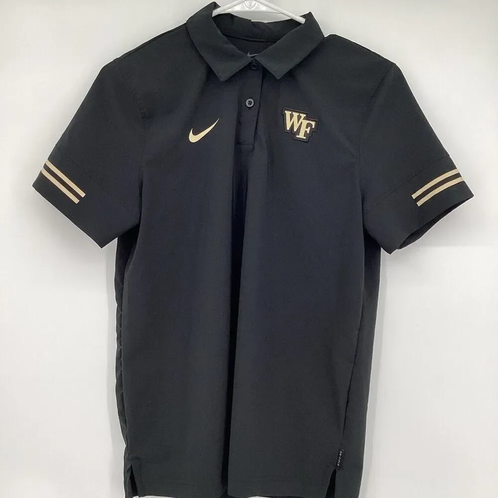 EUC Ladies Nike Wake‎ Forest Performance Golf Polo- Medium